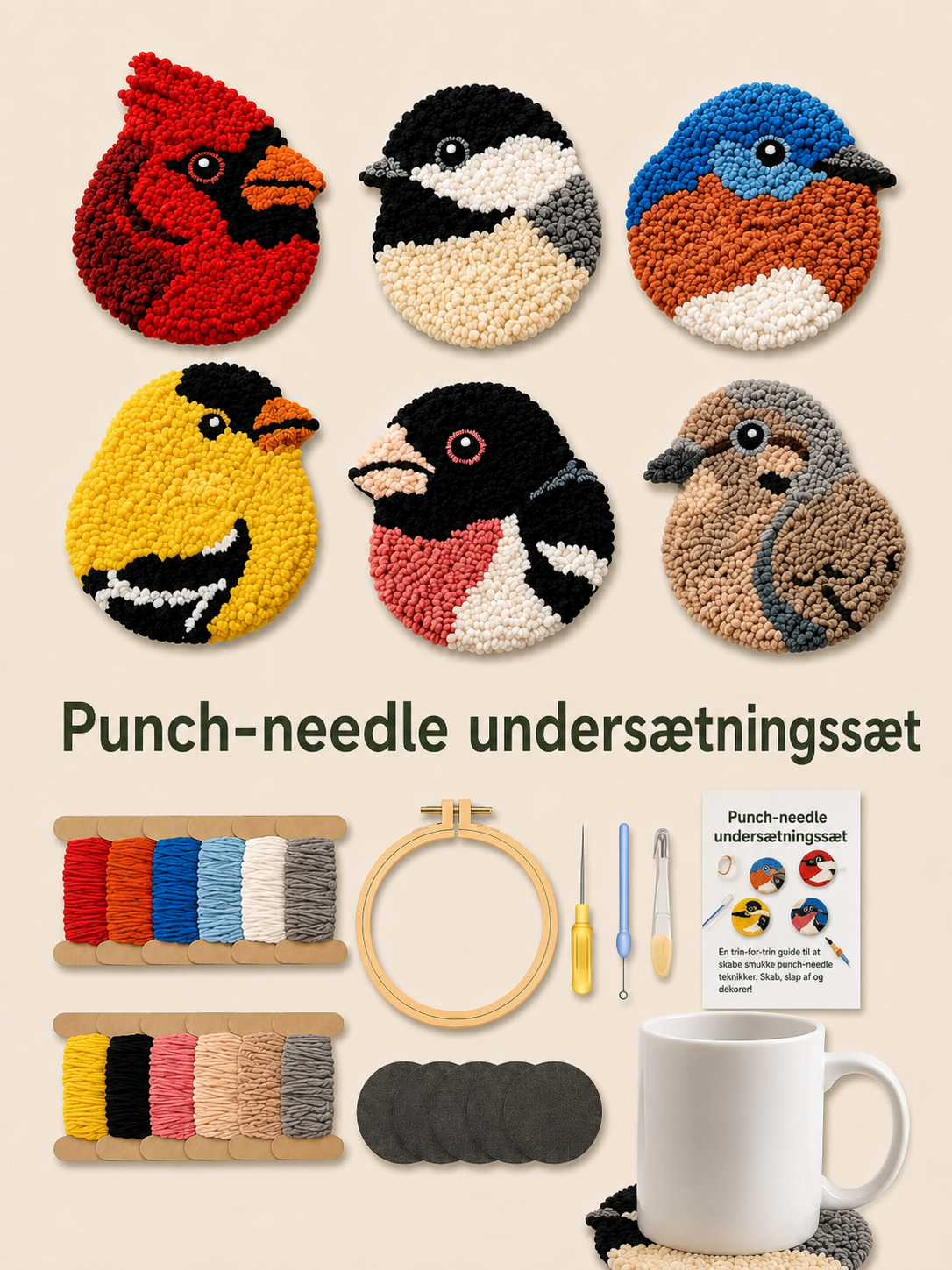DIY Broderisæt til Bordskånere