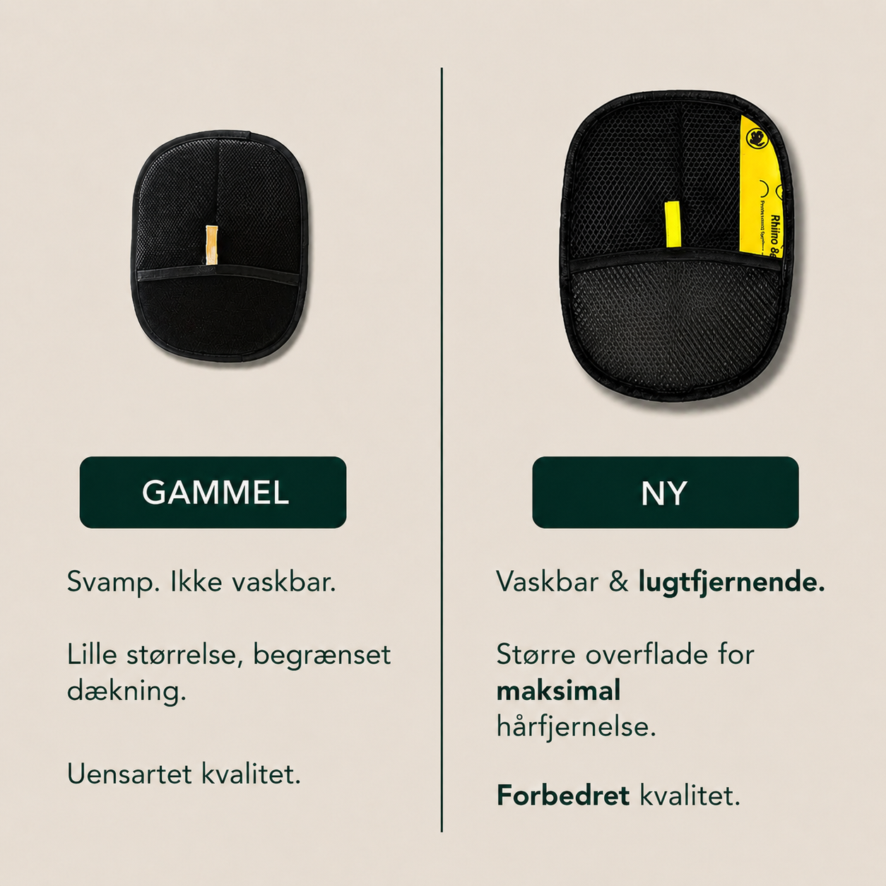 Genanvendelig Dyrehårsfjerner - Sæt med 2