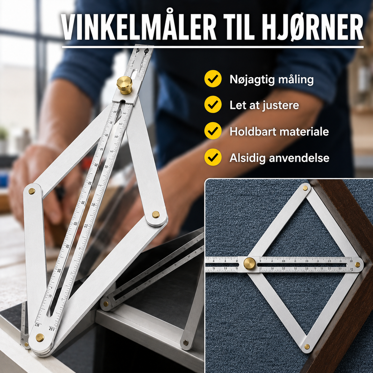PrecisionRuler Professionel Præcisionslineal