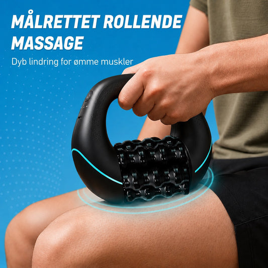 Elektrisk håndmassagerulle – Dyb æltemassage