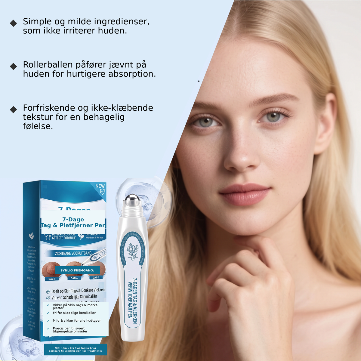 ClearRoller™ Roller Serum – avanceret til klar hud