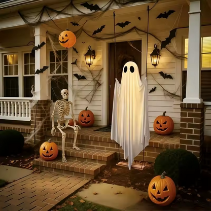 Spøgelsesgyngen med LED-belysning – årets store Halloween-nyhed!
