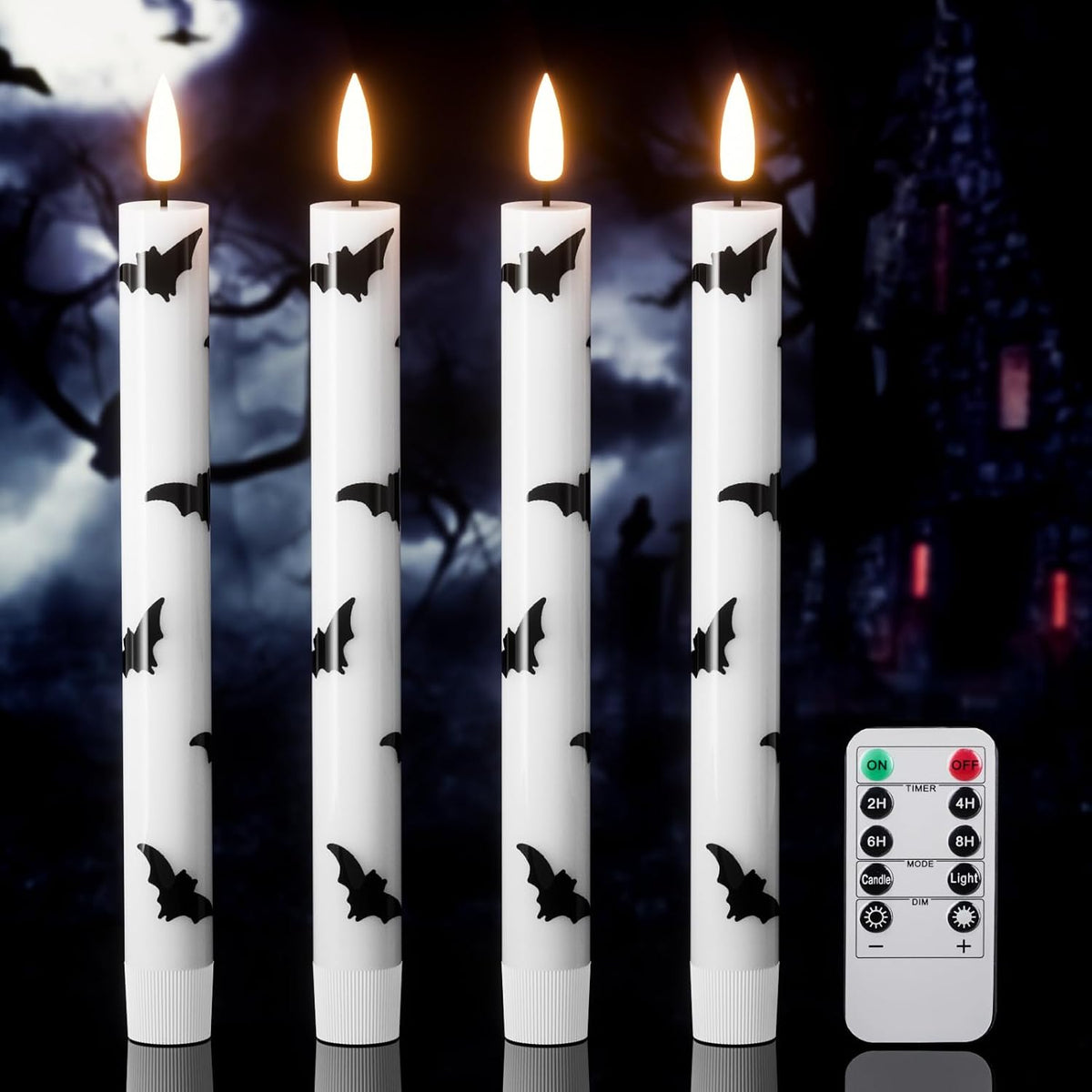 Halloween LED-belysning med fjernbetjening