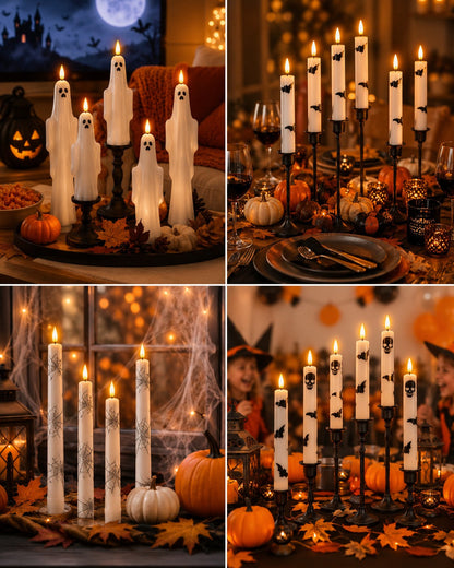 Halloween LED-belysning med fjernbetjening