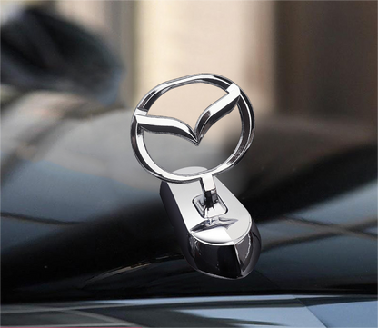 Motorhjelmsemblem med billogo
