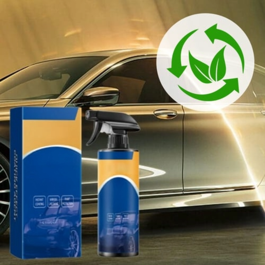 Bilcoating spray til langvarig glans og beskyttelse