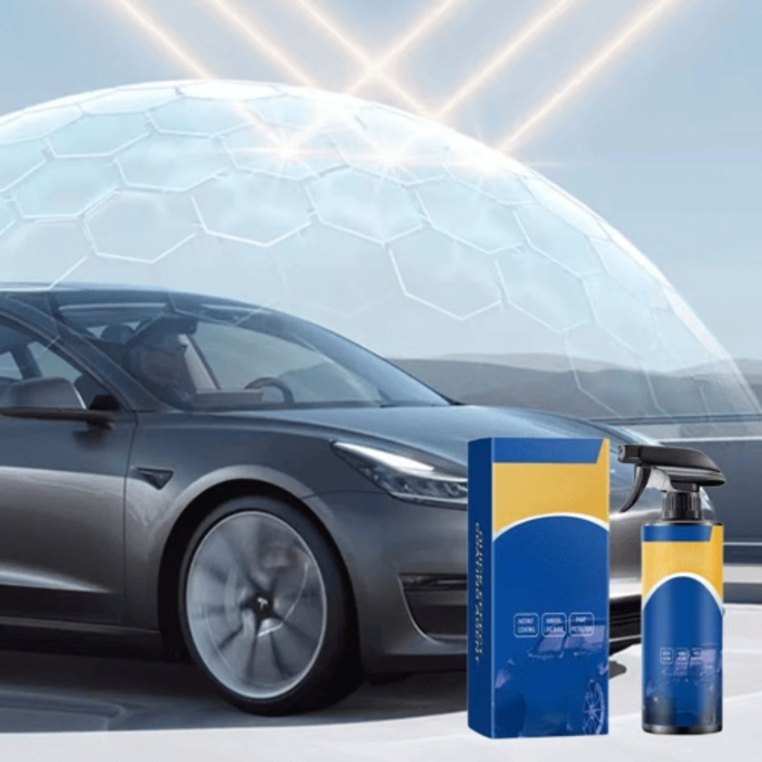Bilcoating spray til langvarig glans og beskyttelse