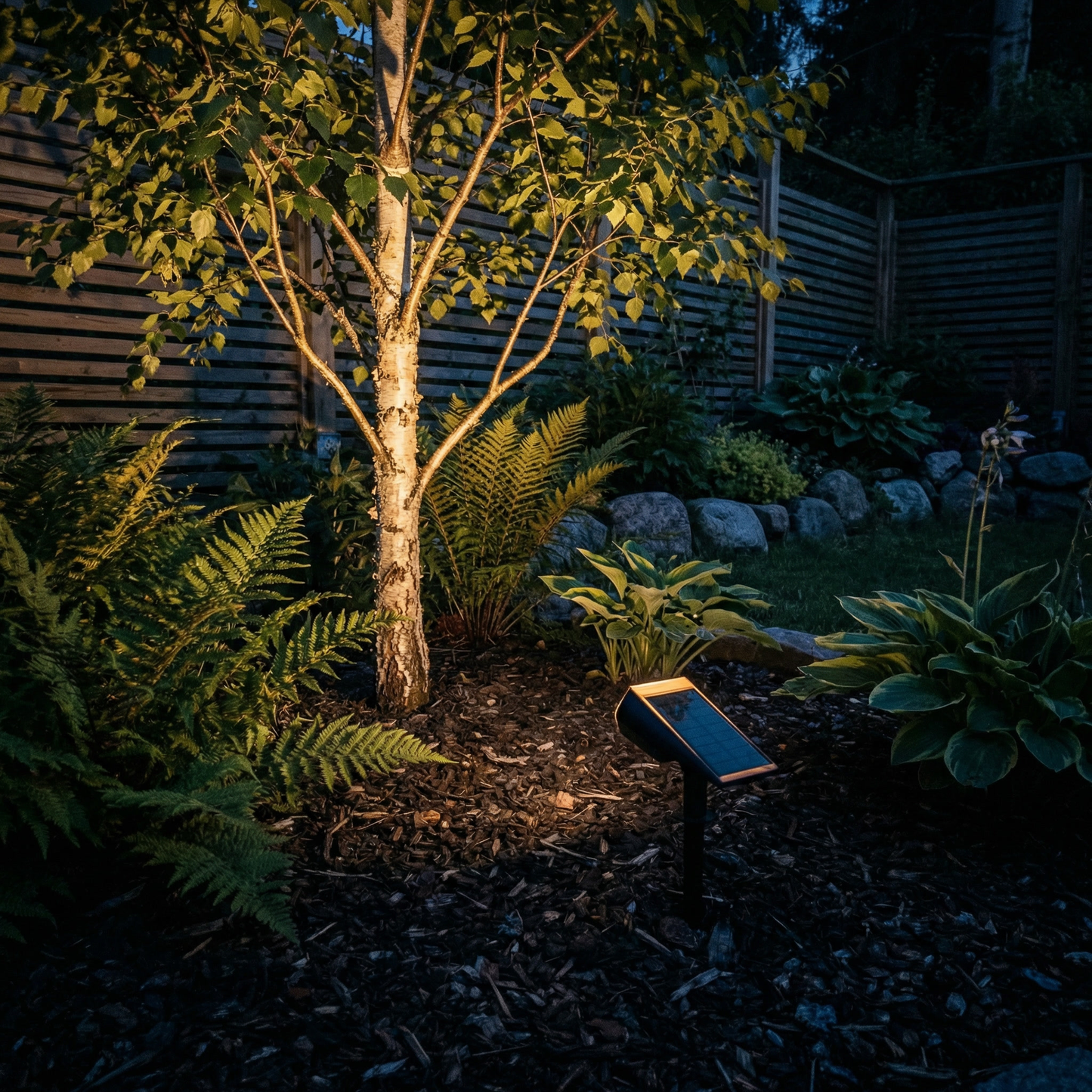 Terra – Solcelledrevet havelampe