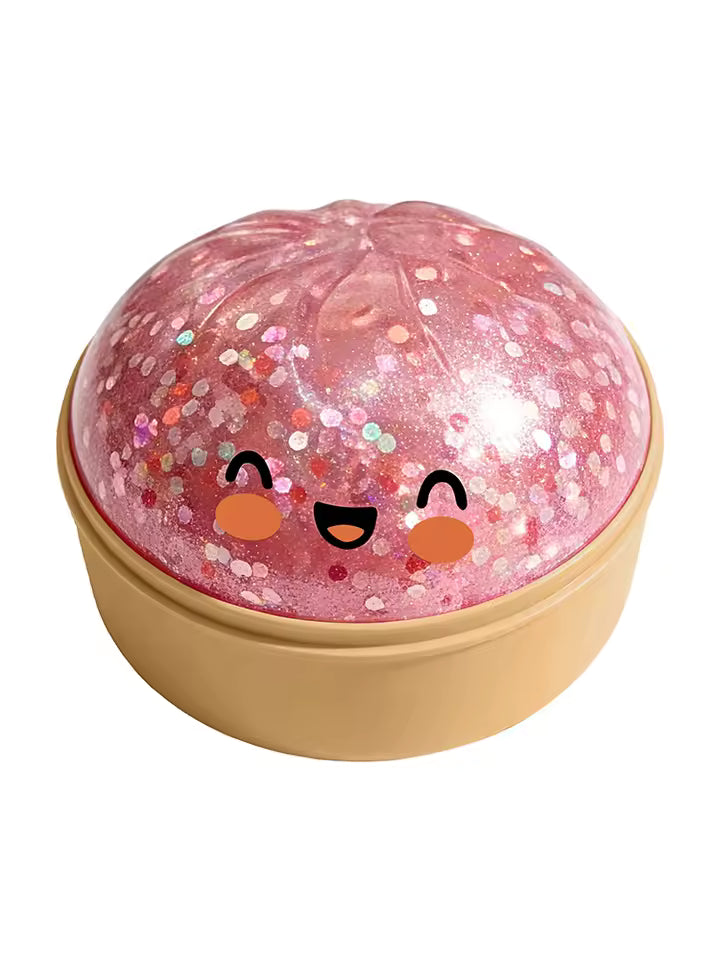 Glitter Dumpling Squishy – den sødeste stressbold lige nu