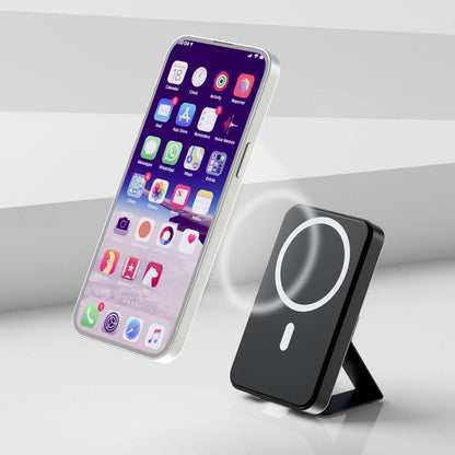 Magnetisk Trådløs Powerbank med Stander