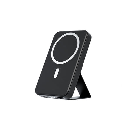 Magnetisk Trådløs Powerbank med Stander