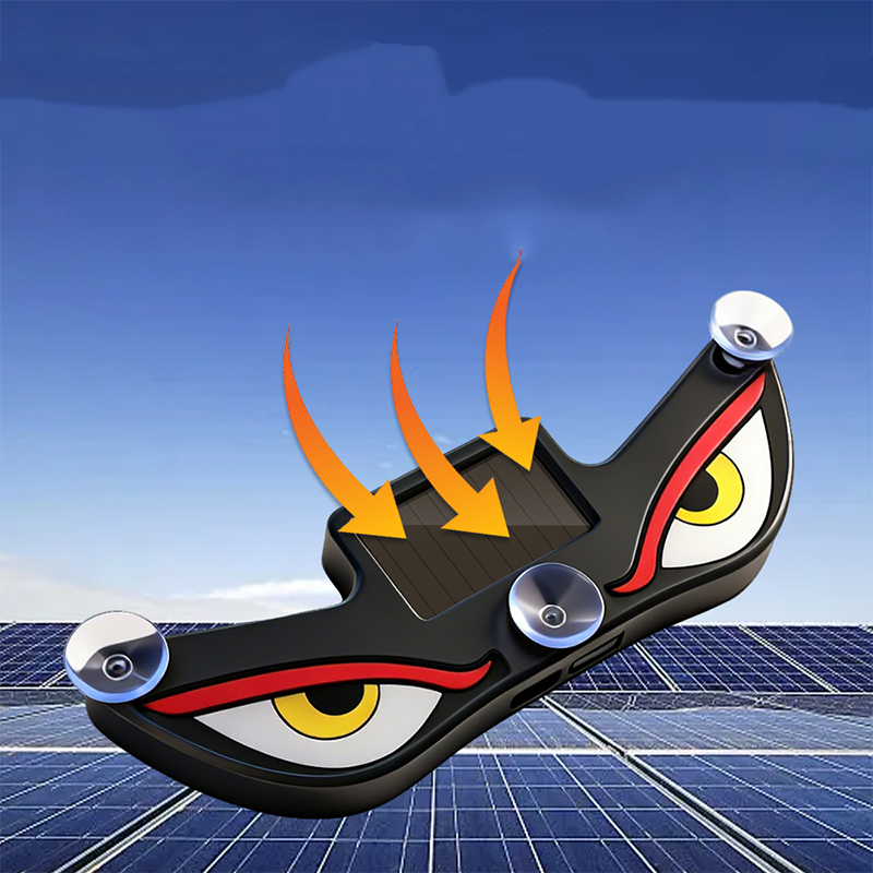 Solar Demon Eye LED-bilvinduesbelysning